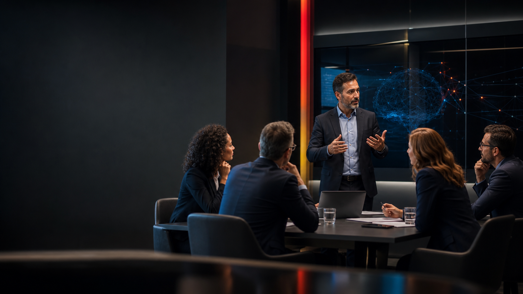 Corporate neuroscience workshop with an executive team
